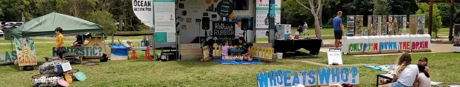 Photo of Pod setup in operation